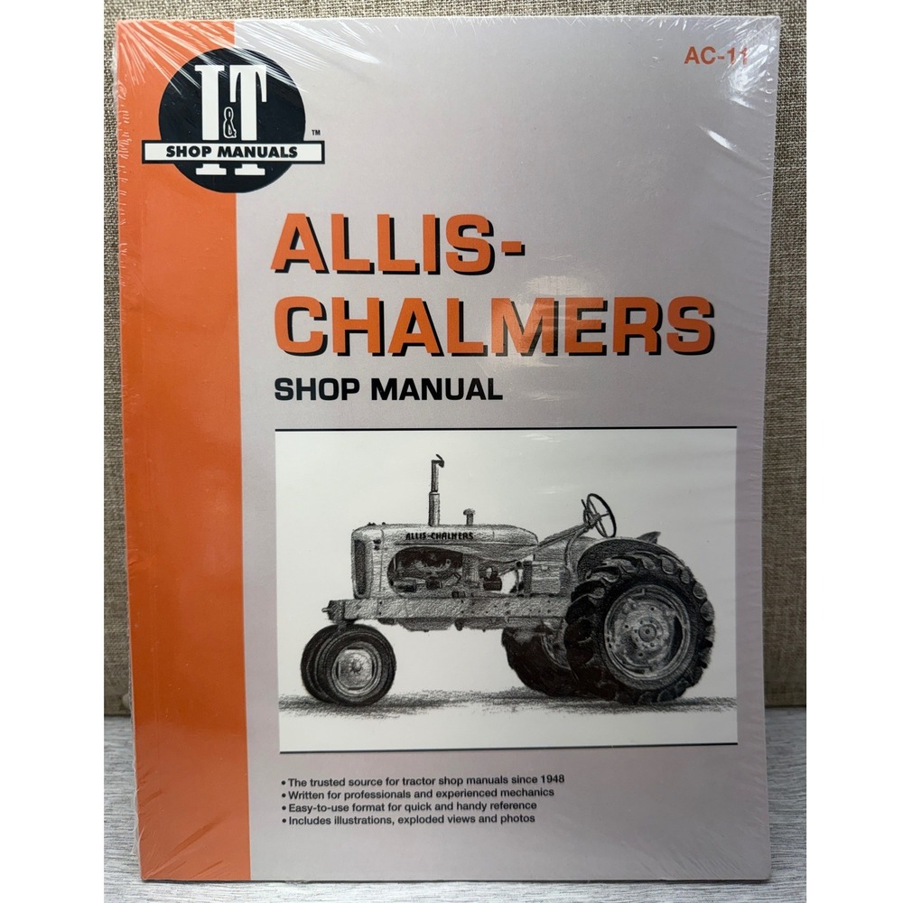 Allis-Chalmers Shop Manual AC-11 Gas B C CA G RC WC WD WD45 WF Diesel WD45 Hayne
